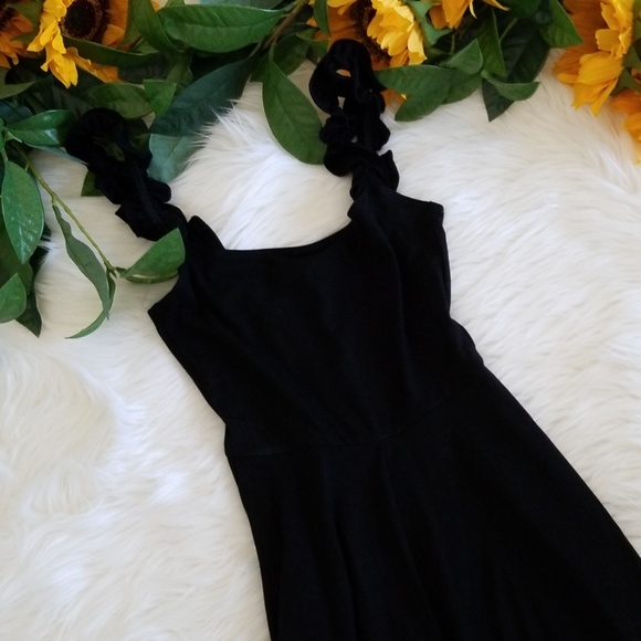 Reformation Eda Ruffle Strap Dress - Picture 3 of 4